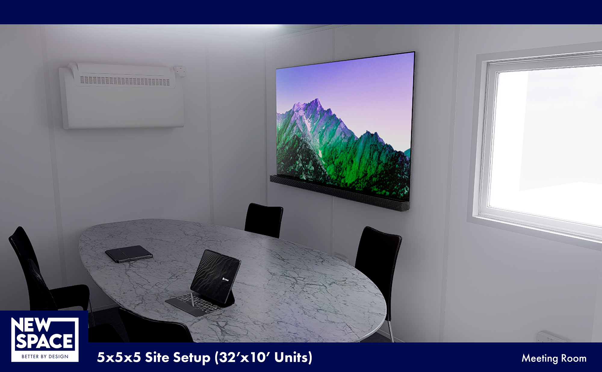 Newspace 5on5on5 setup-Meeting Room